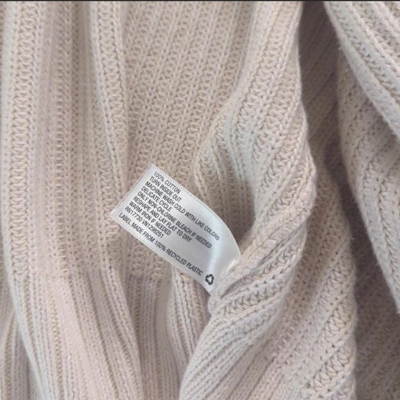 Oversized cream cardigan - Picture 4 of 4